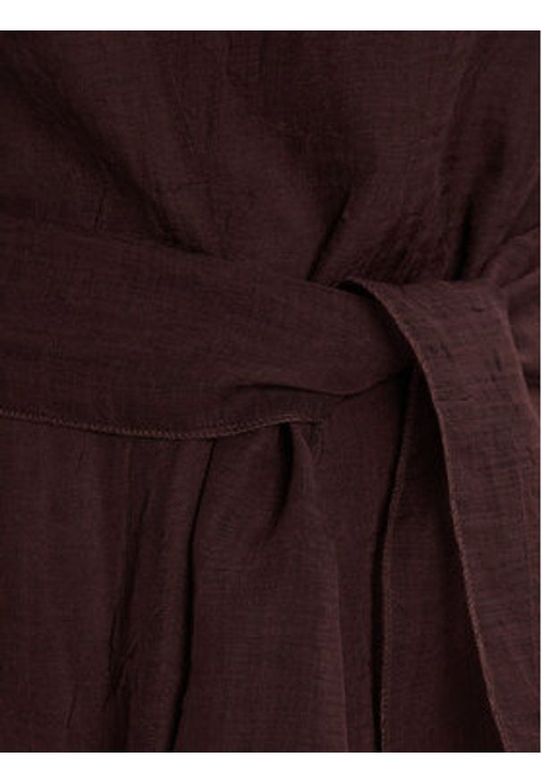 Vero Moda Sukienka koktajlowa Sabrina 10344471 Brązowy Regular Fit. Kolor: brązowy. Materiał: syntetyk. Styl: wizytowy