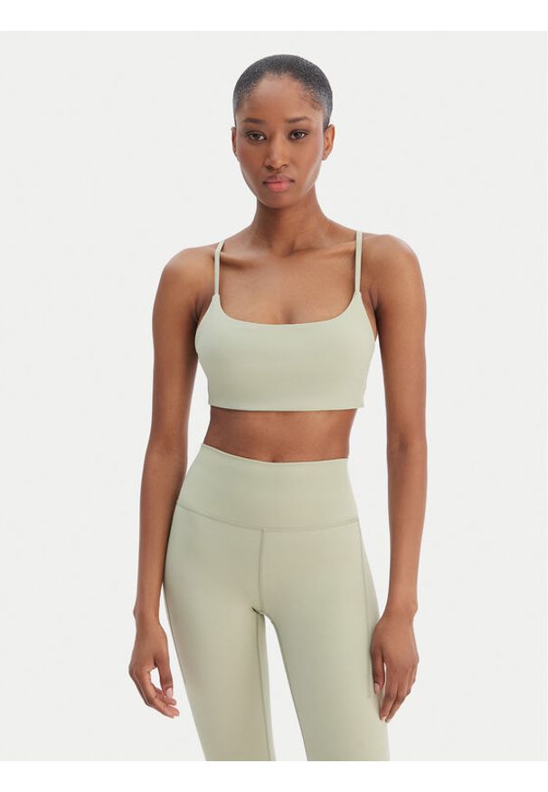 Reebok Biustonosz sportowy Reebok x Ewa Chodakowska Domi RK25616CCW Beżowy. Kolor: beżowy. Materiał: syntetyk