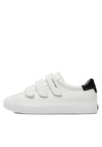 Calvin Klein Sneakersy Vulcanized Slip On Velcro Lth HW0HW01909 Biały. Zapięcie: bez zapięcia. Kolor: biały #5