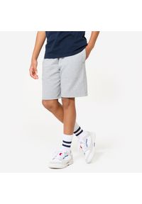 DOMYOS - Spodenki sportowe dla dzieci Decathlon. Okazja: na co dzień. Materiał: bawełna, materiał, poliester, elastan. Styl: sportowy