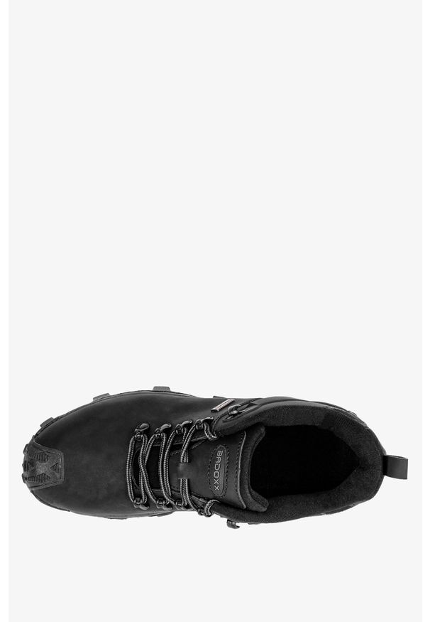 Badoxx - Czarne buty trekkingowe sznurowane badoxx mxc8845/g. Kolor: czarny, szary, wielokolorowy