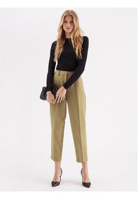Bruuns Bazaar Spodnie materiałowe Cindy BBW2393 Zielony Loose Fit. Kolor: zielony. Materiał: wiskoza