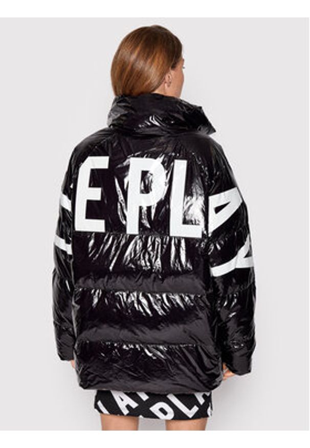 Ice Play Kurtka puchowa 22I U2M0 J011 6403 9000 Czarny Regular Fit. Kolor: czarny. Materiał: syntetyk