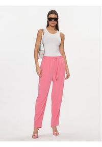 Gaudi Spodnie materiałowe 411BD25001 Różowy Regular Fit. Kolor: różowy. Materiał: syntetyk #2
