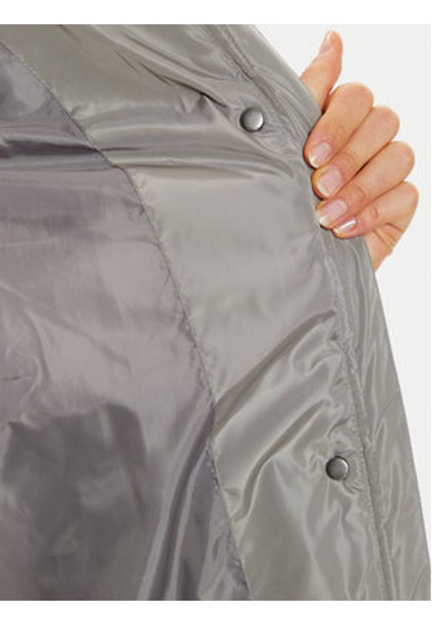 Kaffe Płaszcz przejściowy Lindsay 10507667 Szary Regular Fit. Kolor: szary. Materiał: syntetyk