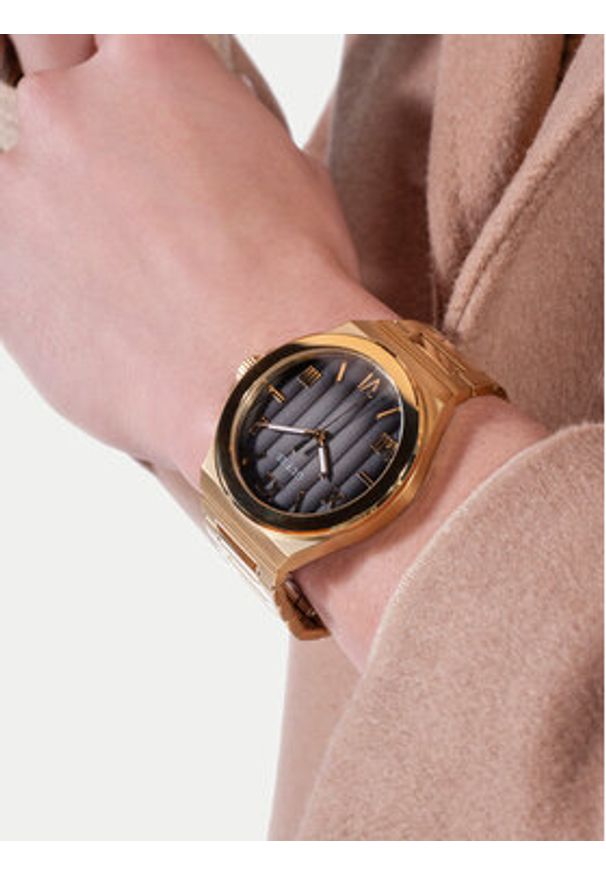 Guess Zegarek GW0789G2 Złoty. Kolor: złoty