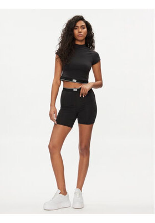 Ugg Bluzka Trina 1152860 Czarny Regular Fit. Kolor: czarny. Materiał: bawełna