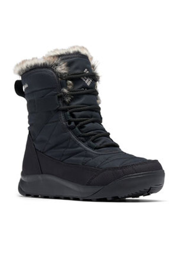 columbia - Columbia Śniegowce Minx Shorty IV 2079181 Czarny. Kolor: czarny. Materiał: materiał