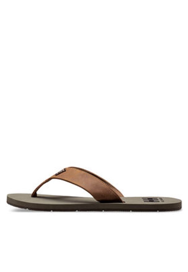 Helly Hansen Japonki Seasand 2 Leather Sandals 11955 Brązowy. Kolor: brązowy. Materiał: skóra