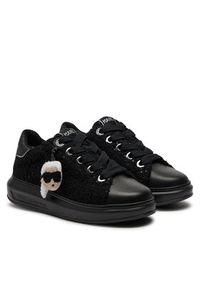 Karl Lagerfeld - KARL LAGERFELD Sneakersy KL62576W Czarny. Kolor: czarny. Materiał: skóra #3