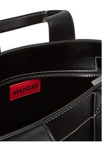 Hugo - HUGO Torebka Becky Up 50547473 Czarny. Kolor: czarny. Materiał: skórzane #5