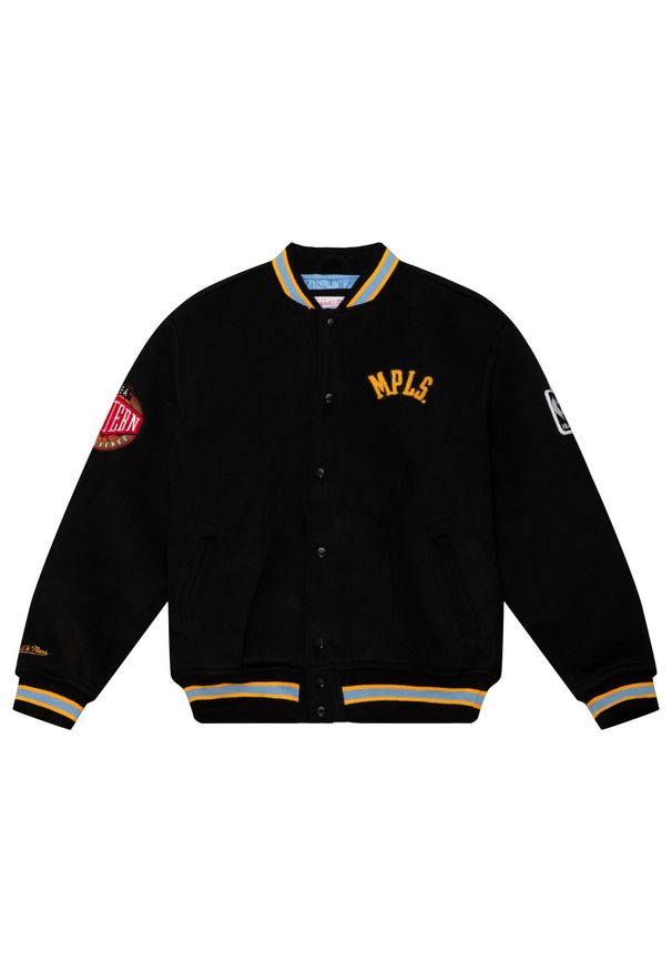Mitchell & Ness - Kurtka Minneapolis Lakers NBA Varsity. Kolor: czarny