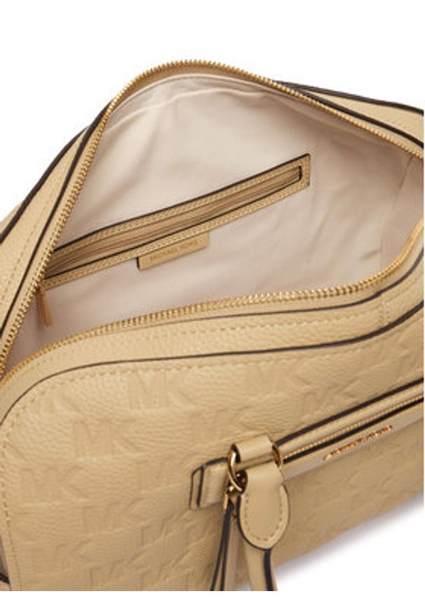 MICHAEL Michael Kors Torebka 30S6GTVS6L Beżowy. Kolor: beżowy. Materiał: skórzane