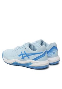 Asics Buty do tenisa Gel-Dedicate 8 1042A237 Błękitny. Kolor: niebieski. Materiał: skóra. Sport: tenis