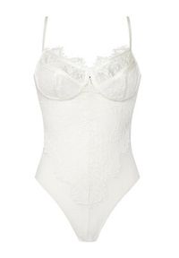 BARDOT Body Britney 38853TB2 Biały. Kolor: biały. Materiał: syntetyk