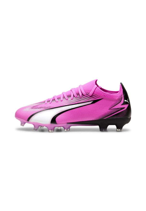 Puma - Buty piłkarskie PUMA Ultra Match FG/AG poison puma. Kolor: różowy. Sport: piłka nożna