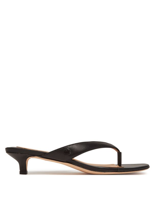 Lauren Ralph Lauren - Japonki LAUREN RALPH LAUREN. Kolor: czarny