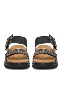 Remonte Klapki CEO-D1J61-03 Czarny. Kolor: czarny. Materiał: skóra #7