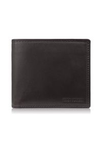 PAOLO PERUZZI - Brązowy portfel męski skórzany smukły poziomy Paolo Peruzzi AL-17-BR. Kolor: brązowy. Materiał: skóra #1