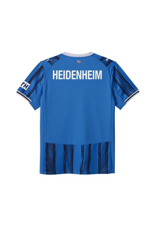 Puma - Młodzieżowa koszulka wyjazdowa FC Heidenheim 25/26 PUMA Ignite Blue Navy. Kolor: niebieski. Sport: piłka nożna