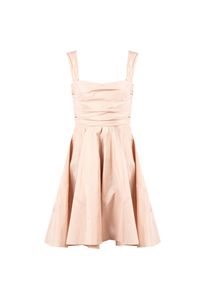 Pinko Sukienka "Virgilia" | 101938 A16A | Kobieta | Różowy. Kolor: różowy. Materiał: poliester. Typ sukienki: asymetryczne. Styl: elegancki, wizytowy. Długość: mini #3