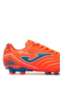 Joma Buty do piłki nożnej Aguila Firm Ground AGUW2408FG Pomarańczowy. Kolor: pomarańczowy. Materiał: skóra #3