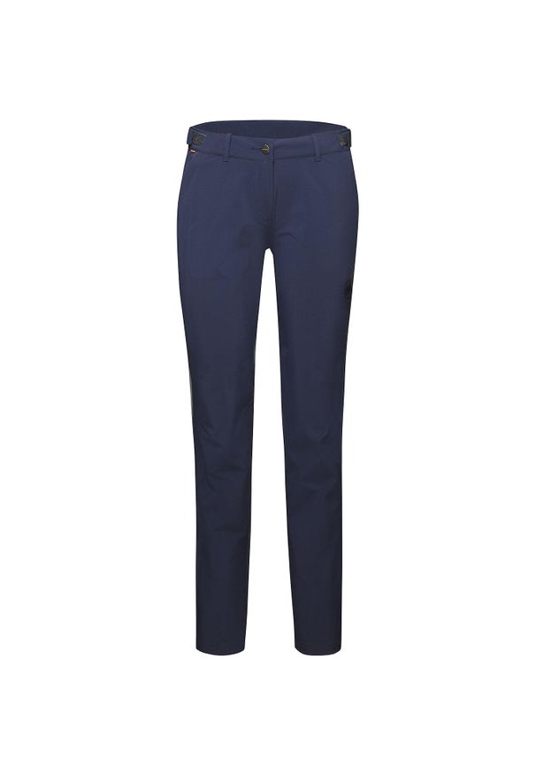 Spodnie turystyczne damskie Mammut Runbold Pants. Kolor: niebieski