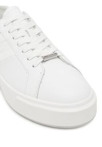 Calvin Klein Sneakersy Basket Cups Lace Up Logo Tape YW0YW02007 Biały. Kolor: biały. Materiał: skóra #3