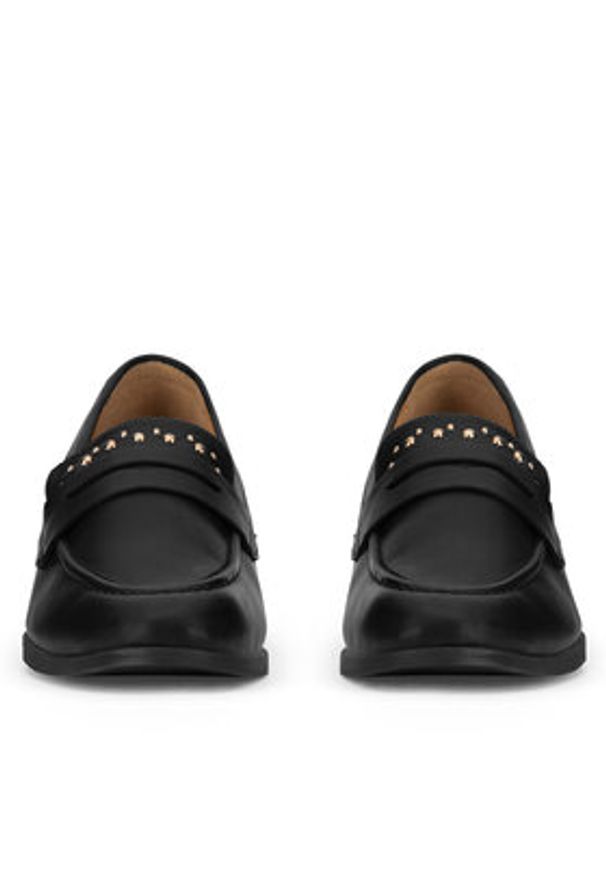 Jenny Fairy Mokasyny WS10002-04 Czarny. Kolor: czarny. Materiał: skóra