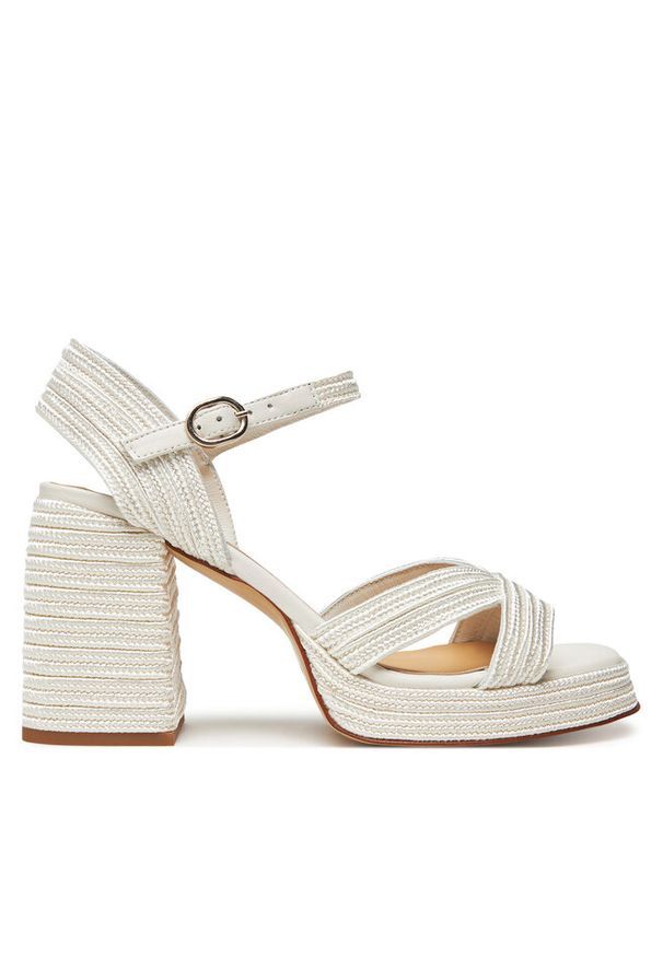 Espadryle Castañer. Kolor: biały