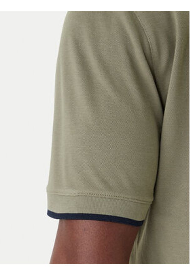 Aeronautica Militare Polo 261PO1308UP00082 Zielony Regular Fit. Typ kołnierza: polo. Kolor: zielony. Materiał: bawełna