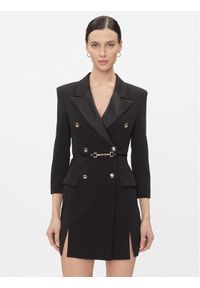 Imperial Sukienka koktajlowa ACP5GAW Czarny Regular Fit. Kolor: czarny. Materiał: syntetyk. Styl: wizytowy