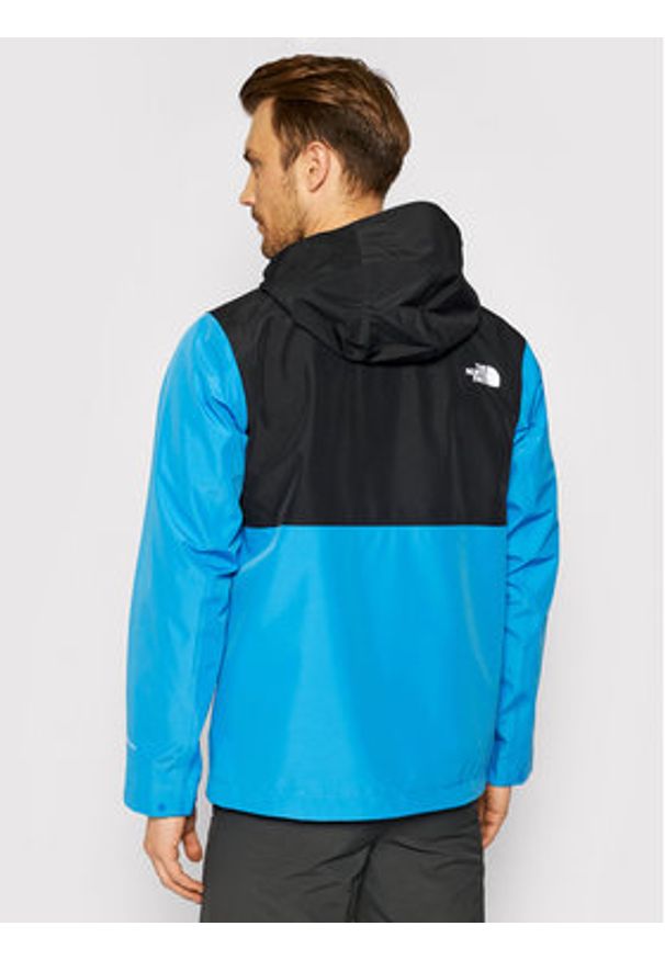 The North Face Wiatrówka Arque NF0A4AGX Niebieski Regular Fit. Kolor: niebieski. Materiał: syntetyk