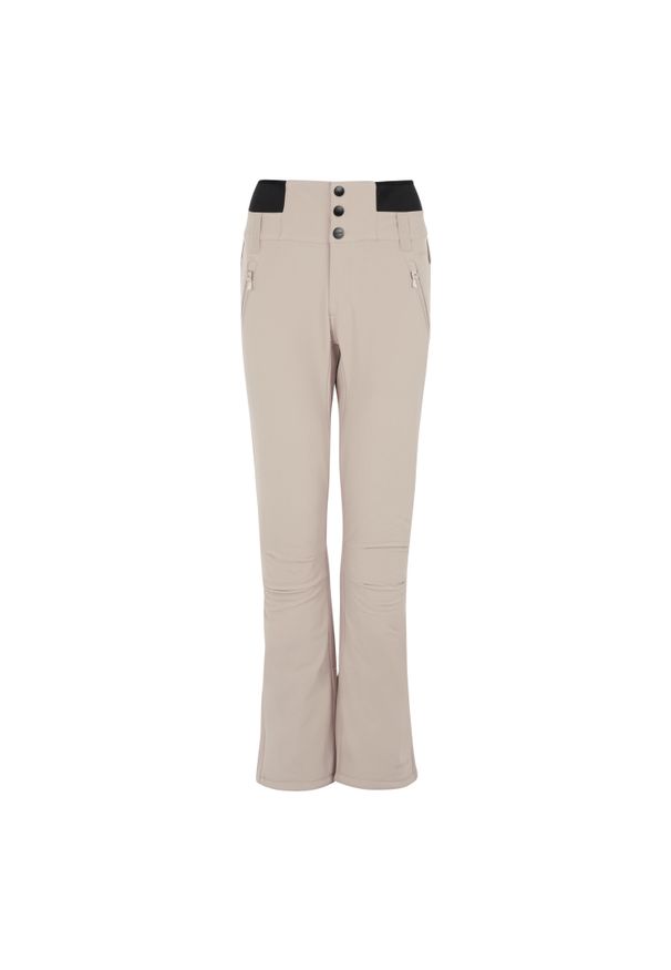 Spodnie narciarskie damskie Protest Lullabyos. Kolor: beżowy. Sezon: zima. Sport: narciarstwo