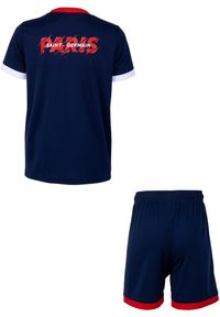 PSG - Koszulka piłkarska dla dzieci Paris Saint-Germain Home 23/24. Kolor: czerwony, wielokolorowy, niebieski. Sport: piłka nożna