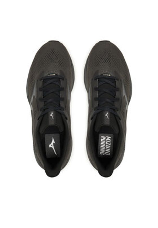 Mizuno Buty do biegania Wave Serene 2 Gtx J1GC2560 Czarny. Kolor: czarny. Materiał: skóra. Model: Mizuno Wave