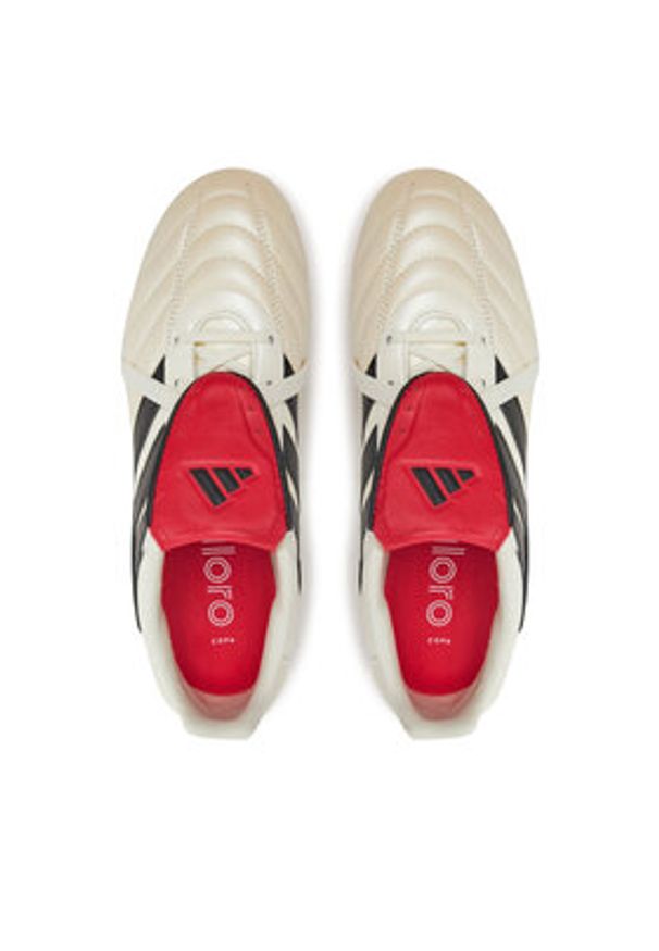 Adidas - adidas Buty do piłki nożnej Copa Gloro 2 Firm Ground JH6662 Biały. Kolor: biały. Materiał: skóra