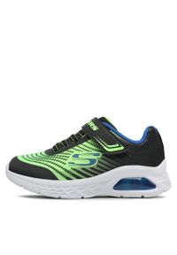 skechers - Sneakersy Skechers Microspec Max II 403930L/BBLM Blk/Blue/Lime. Kolor: czarny. Materiał: materiał #1