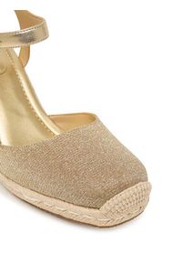 MICHAEL Michael Kors Espadryle Kenzie Wedge 40S6KZMS3D Beżowy. Kolor: beżowy. Materiał: materiał #5