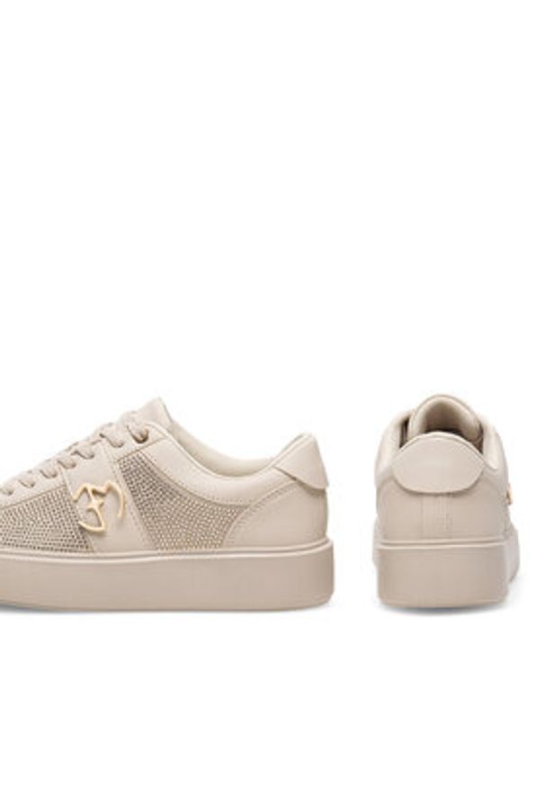 Eva Minge Sneakersy WYL3358-8 Beżowy. Kolor: beżowy. Materiał: syntetyk