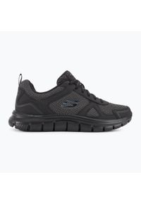 skechers - BUTY męskie SKECHERS TRACK BUCOLO 52630-BBK czarne lekkie sportowe 42. Kolor: czarny. Sport: fitness