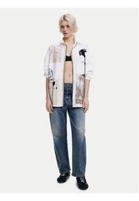 Desigual Koszula Recortes 25SWCW23 Biały Relaxed Fit. Kolor: biały. Materiał: bawełna #5