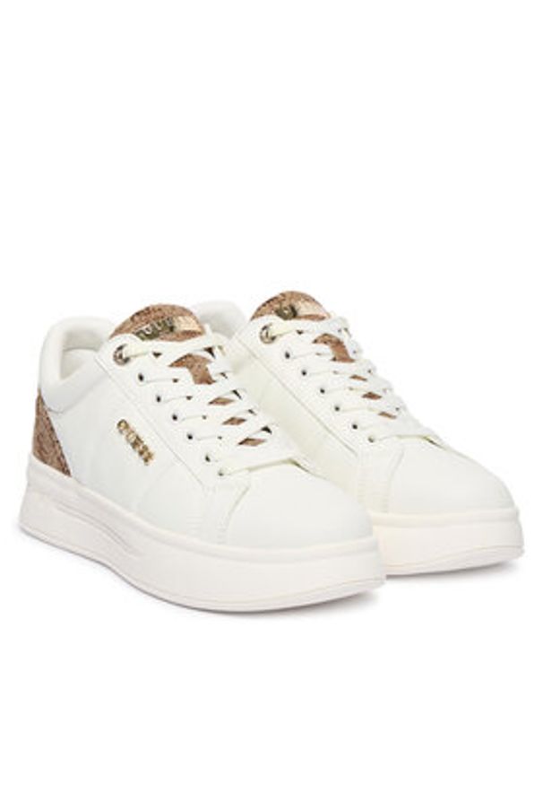 Guess Sneakersy FLFWLL FAL12 Biały. Kolor: biały. Materiał: skóra