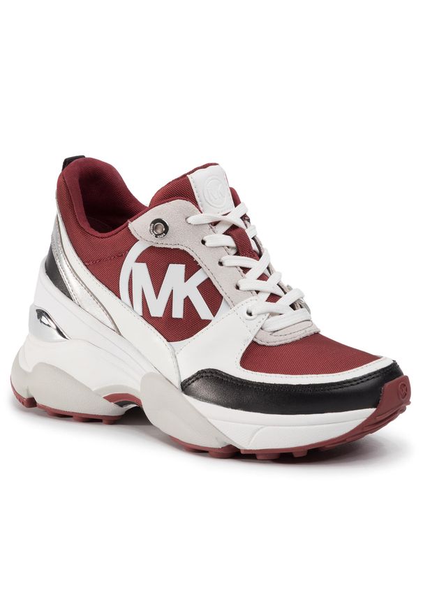 Sneakersy MICHAEL Michael Kors Micky Trainer 43F9MKFP2D Brandy Multi. Materiał: skóra