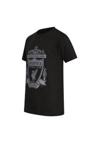 LIVERPOOL FC - koszulka Liverpool FC Czarna. Kolor: czarny. Materiał: bawełna