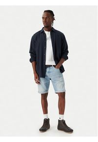 G-Star RAW - G-Star Raw Szorty jeansowe D10481-8968 Niebieski jasny Slim Fit. Kolor: niebieski. Materiał: bawełna #2