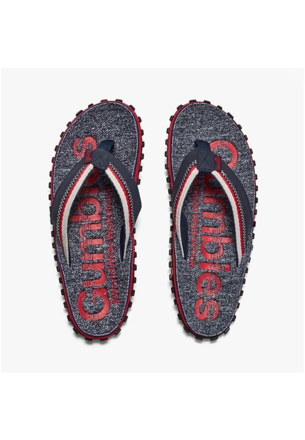 Gumbies - Japonki GUMBIES CAIRNS FLIP-FLOPS UNISEX. Kolor: czerwony. Styl: sportowy