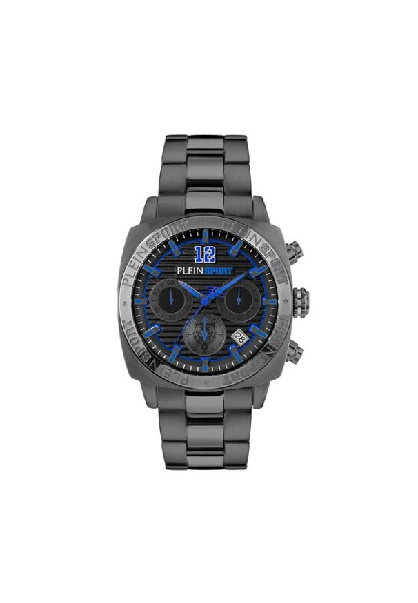 Plein Sport Zegarek Wildcat PSGBA1323 Szary. Kolor: szary. Styl: sportowy