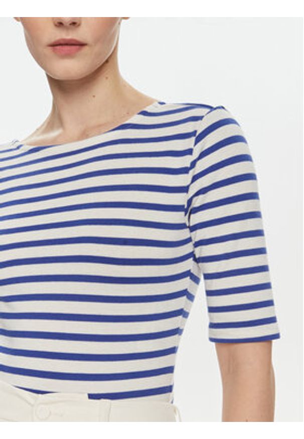 Pieces Body Miral 17150076 Niebieski Regular Fit. Kolor: niebieski. Materiał: bawełna