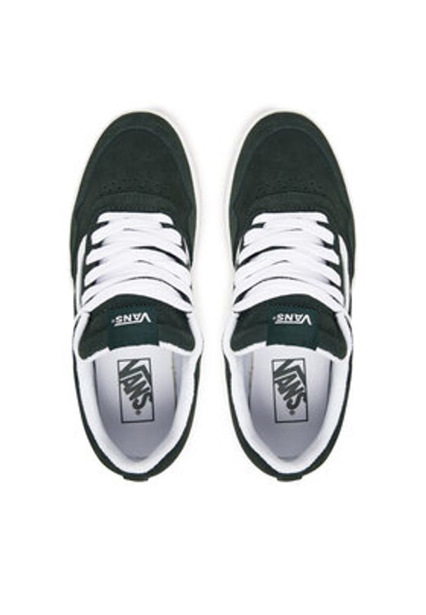 Vans Sneakersy CruZe 3.0 VN000D6SQSU1 Zielony. Kolor: zielony. Materiał: skóra, zamsz